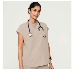 XXS Figs Rafaela Top, Boulder Color